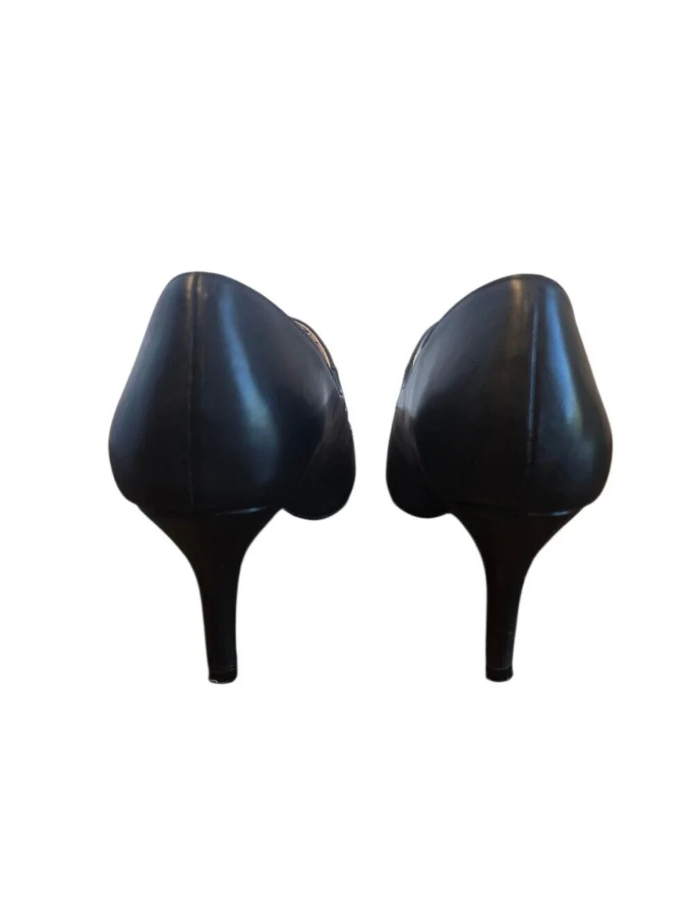 Journee Collection Sidney Black Faux Leather Mary Jane Pump 6.5